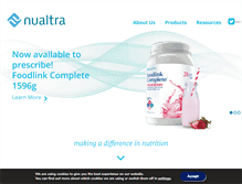 Tablet Screenshot of nualtra.com